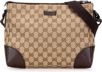 Gucci Pre-owned Gucci GG Canvas Crossbody Ladies 114273 001998