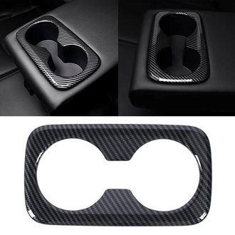 OEM Cubiertas De Fibra De Carbono Para Los Portavasos De Los Asientos Traseros De Los Modelos Nissan Nq5 2022-2025