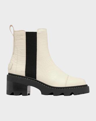 Sorel Joan Now Leather Chelsea Ankle Boots