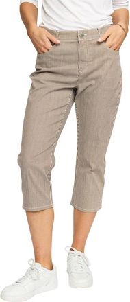 2-Biz Broeken, Dames, Bruin, 3Xl, Geknipte broek