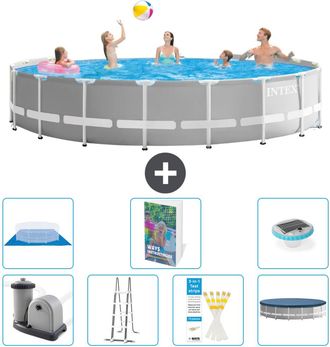 Intex Piscina Prism Frame Redonda - 549x122 Cm - 8-piezas S596