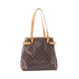 Louis Vuitton Pre-owned Tote Bags, female, Brown, Size: ONE SIZE Pre-owned Batignolles Vertical Monogram Tote Bag
