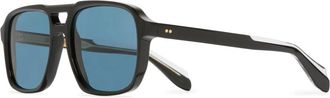 Cutler and Gross Sunglasses, female, Black, Size: ONE SIZE 1394 Aviator Polarised Sunglasses