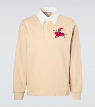 Burberry EKD cotton polo sweater