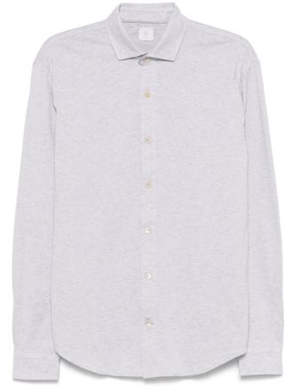 Eleventy jersey shirt - men - Cotton - 3XL - Grey