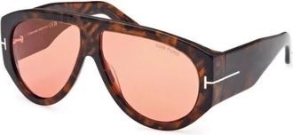 Tom Ford Bronson Zonnebril - unisex - Zonnebrillen - Bruin - 60 MM - Accessoires
