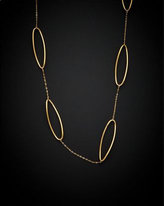 Italian Gold, Inc 14K Italian Gold Twisted Station Necklace