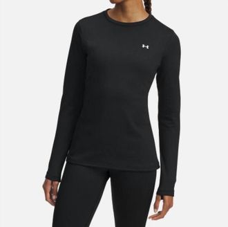 Under Armour Base 4.0 Crew Top In Black