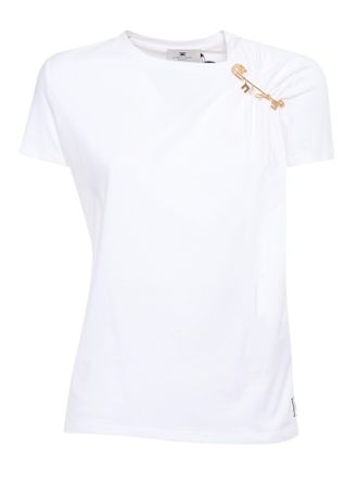 Elisabetta Franchi T Shirt Con Spilla