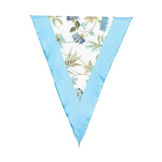 Fay Light Triangular Scarf - female - Fay - Silk Scarves - Multicolor - ONE SIZE - Accessories