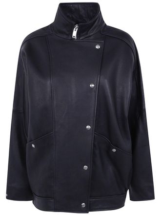 Anine Bing Leather Jacket Sandy