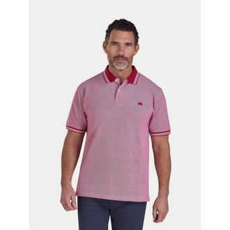 Raging Bull Tipped Pique Polo Shirt in Berry at Nordstrom, Size Xxx-Large