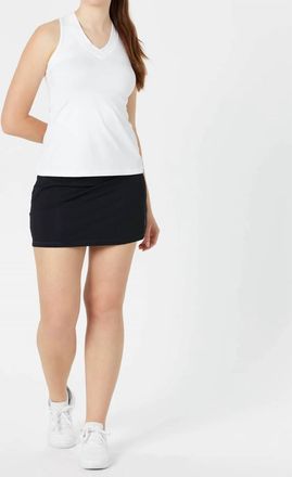 Sofibella Uv Racer Tank Top In White
