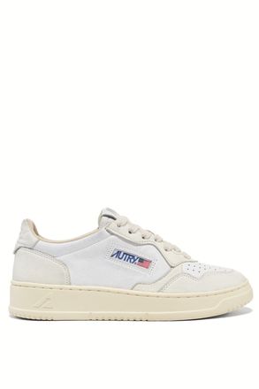 Autry Womens Medalist Goat Leather Soft Bicolor Sneakers