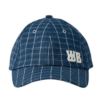 Wales Bonner Original Cap - Heren - Petten - Blauw - ONE Size - Katoen - Accessoires