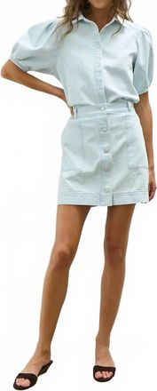 M&eacute;lissa Nepton Alison Skirt In Super Bleached