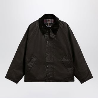 Barbour Giacca cerata OS Transport nera