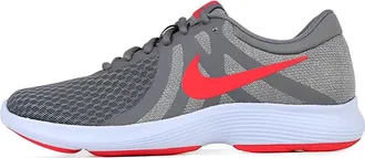 Nike (WMNS) Nike Revolution 4 Grey Crimson 908999-018