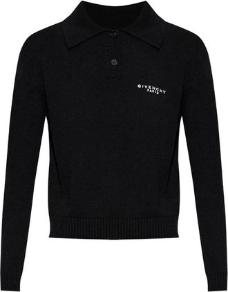Givenchy Polo de lana y cachemira - Knitwear - Mujer - Negro - L