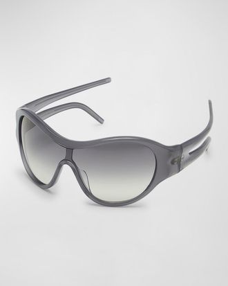CHRISTOPHER ESBER Uma Acetate Shield Sunglasses