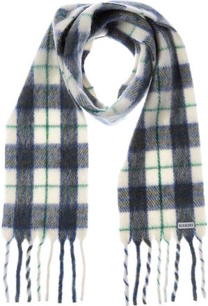 Burberry Check Wool-Blend Scarf