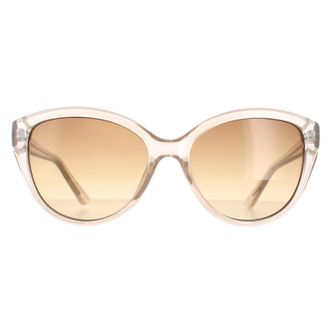 Calvin Klein zonnebril CK19536S 270 Crystal Beige Brown Gradiënt