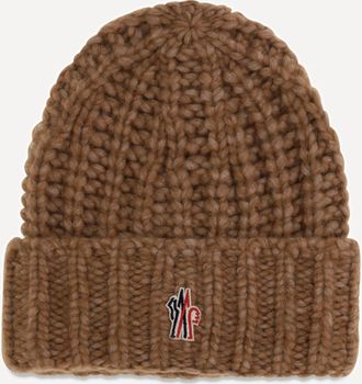 Moncler Alpaca-blend ribbed Beanie Female UNI