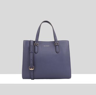 Paul Costelloe Womens Milford Multi Way Bag - Blue Leather - One Size