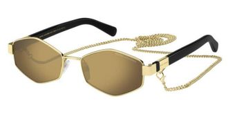 Marc Jacobs MARC 496/S RHL/VP Womens Sunglasses Gold Size 55