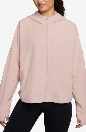 Nike One Therma-FIT Full Zip Jacket in Silt Red/White at Nordstrom Rack, Size Large