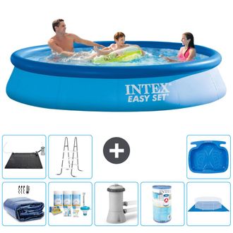 Intex Piscina Easy Set Redonda - 366x76 Cm - 7-piezas S30618