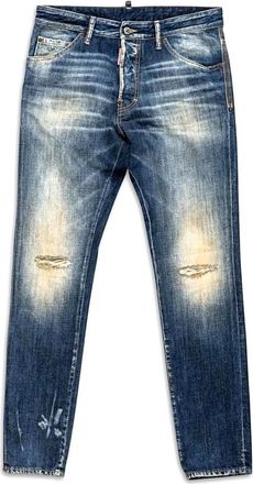 Dsquared2 Slim-fit Jeans - Heren - Slim Fit Jeans - Blauw - XL - Jeans