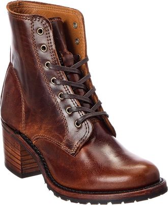 Frye Sabrina 6G Lace-Up Leather Boot