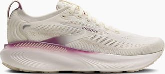 Brooks Womens Adrenaline Gts 25 Running Shoes In Coconut/argyle