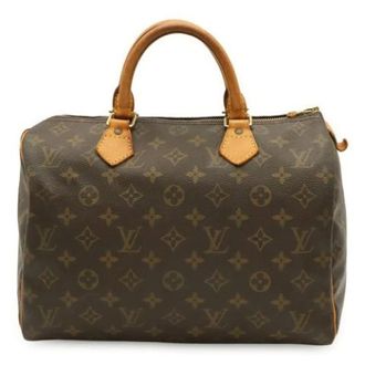 Louis Vuitton Pre-owned Boston Bag - Dames - Pre-owned - Bruin - Maat: ONE Size