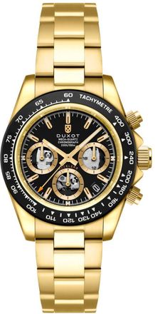 Duxot Accelero Chronograph Quartz Black Dial Mens Watch DX-2065-EE