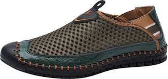 Generic Sport Shoes for Men Casual, Runnuing Shoe Mesh Breathable Trekking Shoes Slip On Walking Trainers Flat Bottom Outdoor Shoe Lightweight Casual Trainer 