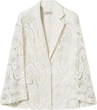 Twinset Mujer, Chaquetas, Blanco, Talla: S