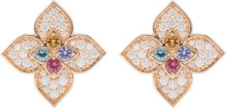 Roberto Coin Orecchini Venetian Princess in oro rosa 18 carati con pietre