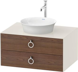 Duravit Tulip Blanco, Mueble De Ba&ntilde;o Colgado En La Pared, Ancho - Duravit