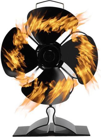 OEM Ventilador De Estufa No El&eacute;ctrico Otros Accesorios Para Chimenea Estufa Chimenea Ventilador