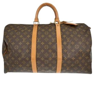 Louis Vuitton Pre-owned Weekend Bags, unisex, Brown, Size: ONE SIZE Pre-owned Keepall bag