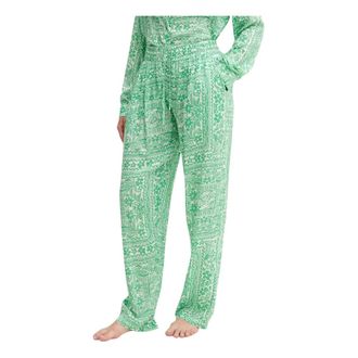 Melissa Odabash Jude Pantaloni Larghi - - Trousers - Donna - Verde - XL