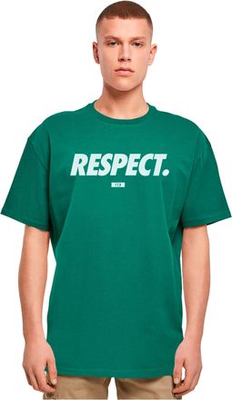 Mister Tee MT Upscale Mens Mister Upscale Footballs Coming Home Respect Oversize Tee T-Shirt, 100% Cotton, Green, XL