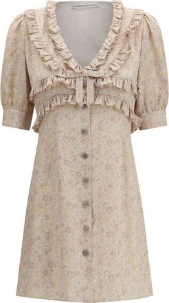 Alessandra Rich Silk Casual Womens Dress