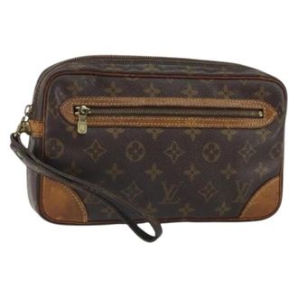 Louis Vuitton Clutch Vintage Pre-owned - - Pre-owned - Donna - Marrone - ONE SIZE