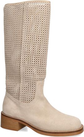 Steve Madden Womens Suede Riggs Boots - Beige - Size UK 4
