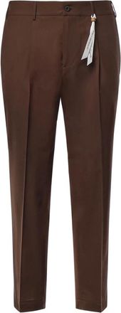 Santaniello Slim-fit Trousers - male - Santaniello - Slim-fit Trousers - Brown - 3XL - Trousers