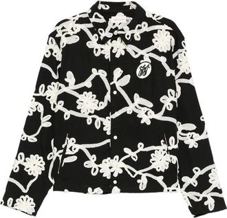 Honor The Gift Floral-embroidered Shirt