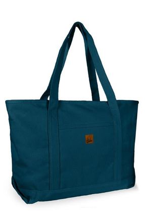 Dalix Ghost 23 Carryall Canvas Tote Bag in Navy Blue at Nordstrom